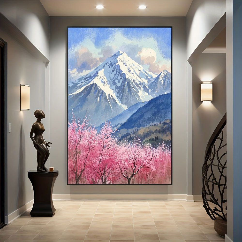 Alpine Blossom — Landscape, Canvas Art Print
