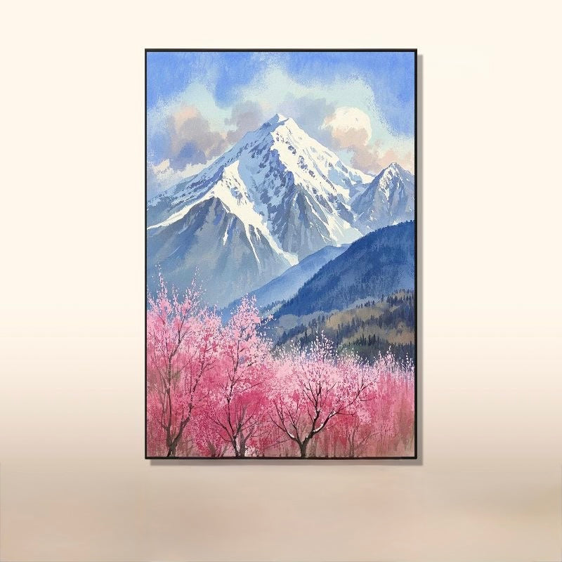 Alpine Blossom — Landscape, Canvas Art Print
