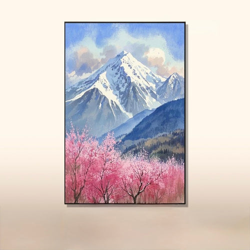 Alpine Blossom — Landscape, Canvas Art Print