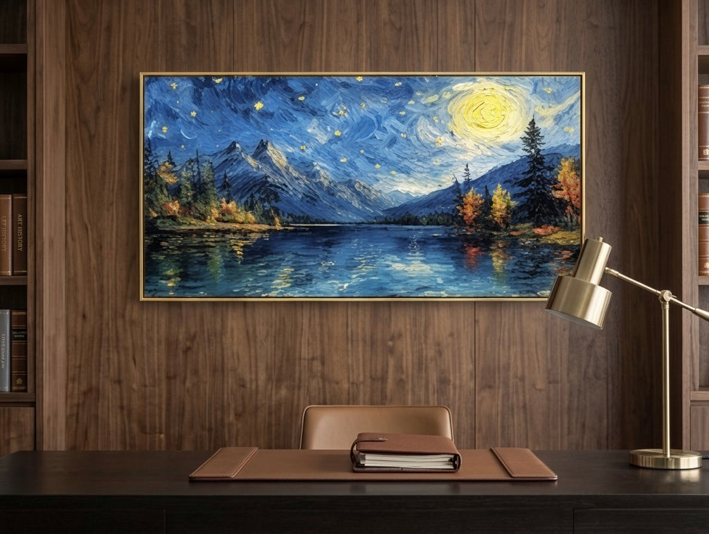 Starry Reverie — Canvas Art Print