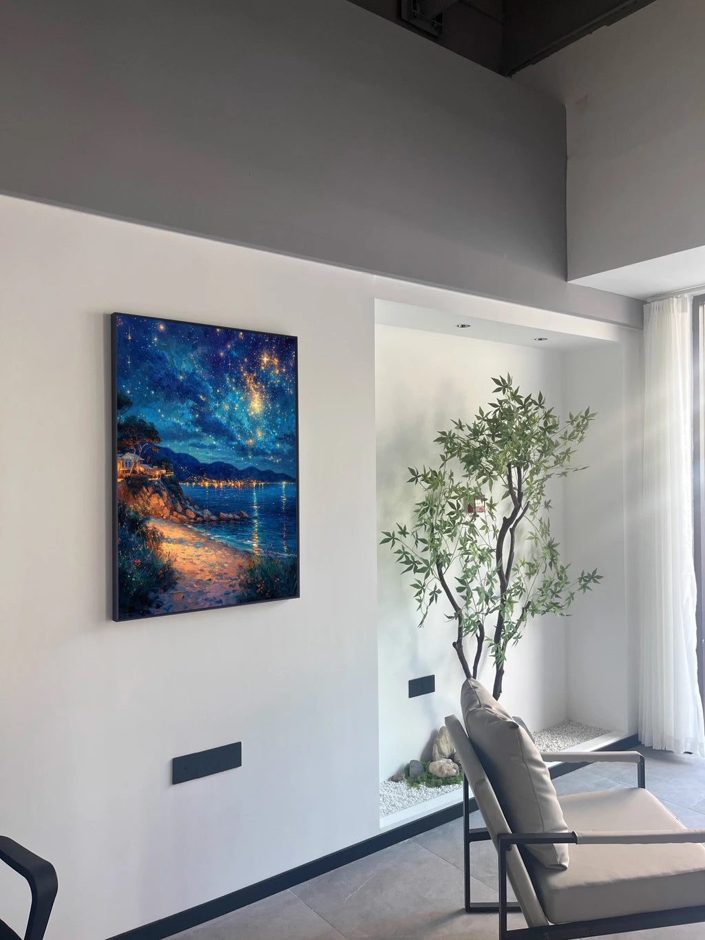 Celestial Shore — Canvas Art Print
