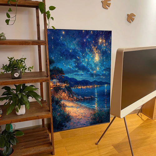 Celestial Shore — Canvas Art Print