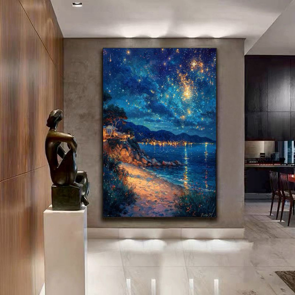 Celestial Shore — Canvas Art Print