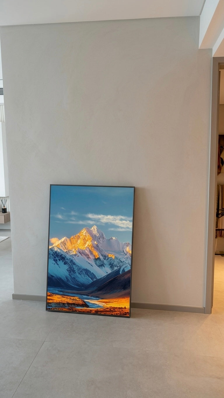 The Gilded Summit — Canvas Art Print