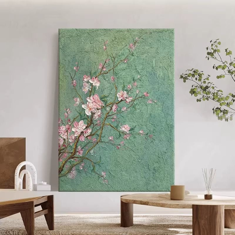 Blossom in Jade — Hand Painted Original