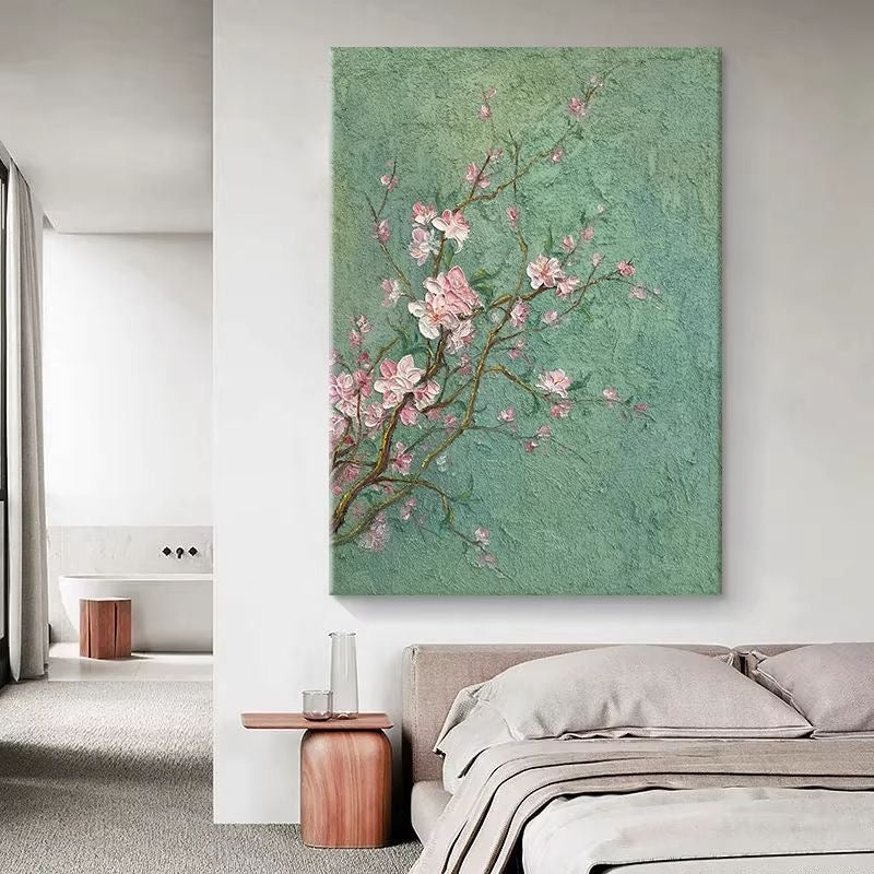 Blossom in Jade — Hand Painted Original
