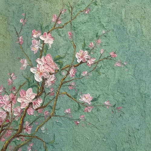 Blossom in Jade — Hand Painted Original