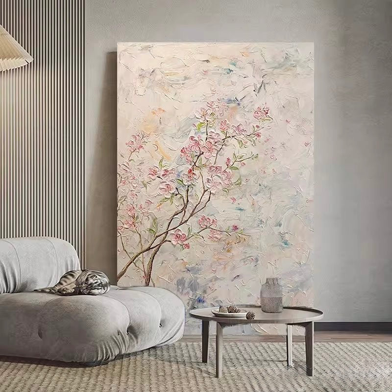 The Quiet Blossom — Hand Painted Original
