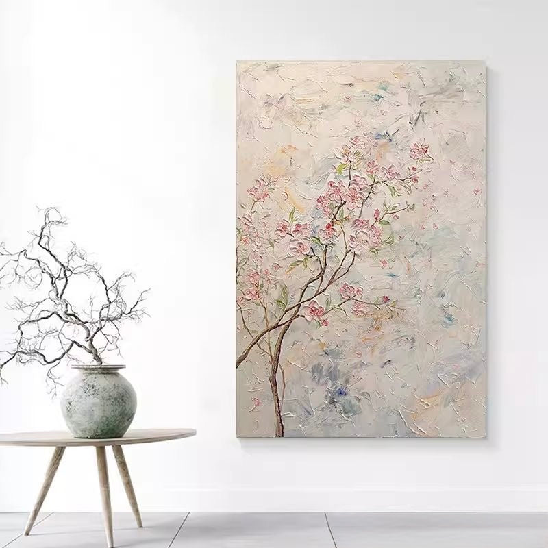 The Quiet Blossom — Hand Painted Original