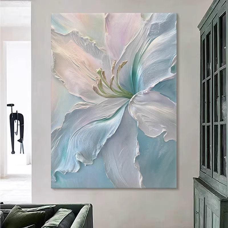 The White Lily — Hand Painted Original