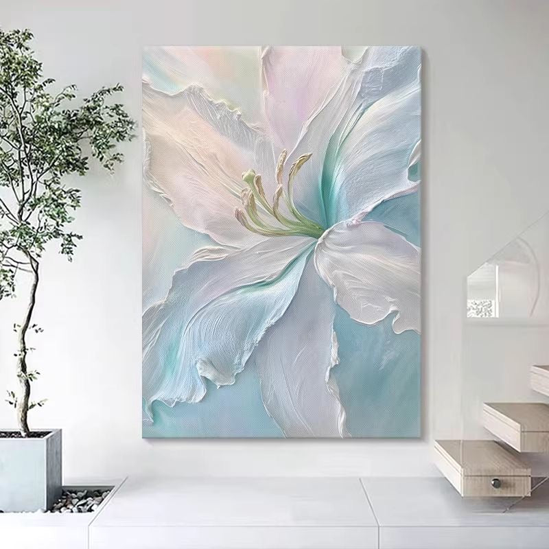 The White Lily — Hand Painted Original