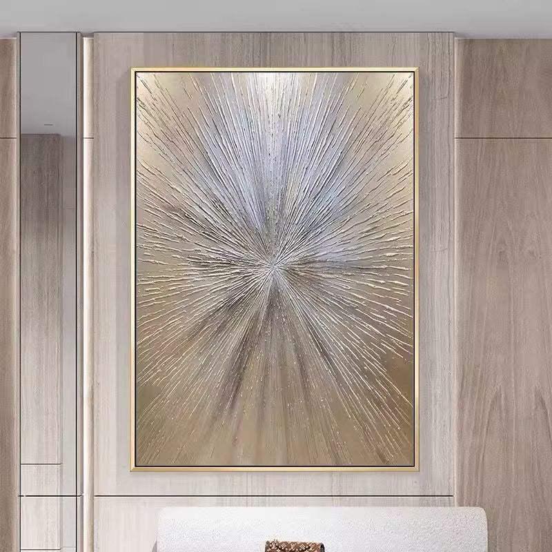 The Silver Radiance — Hand Painted Original