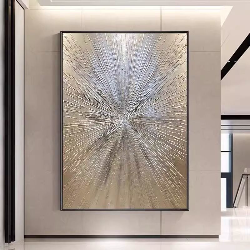 The Silver Radiance — Hand Painted Original