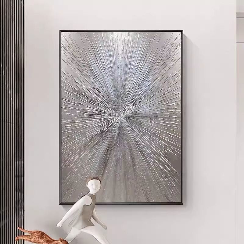 The Silver Radiance — Hand Painted Original