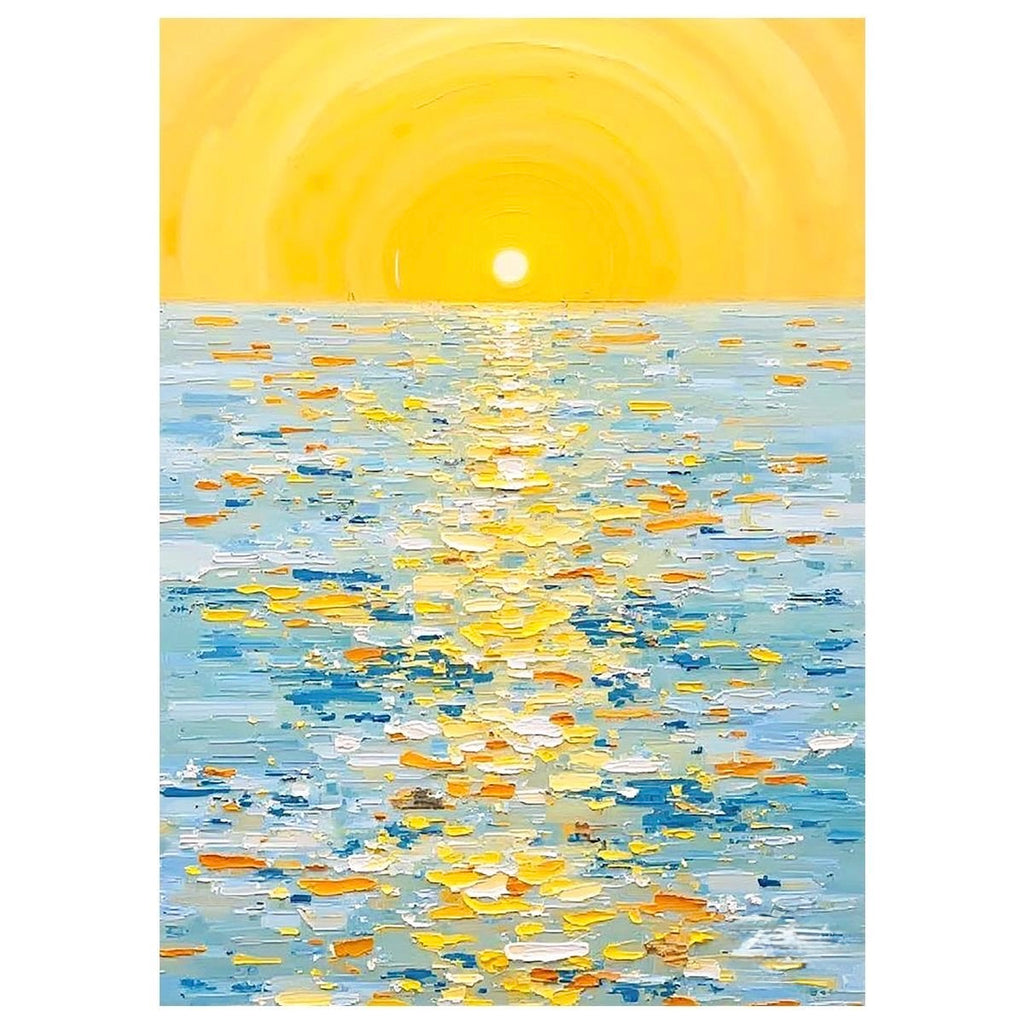 The Glittering Sea — Hand Painted Original