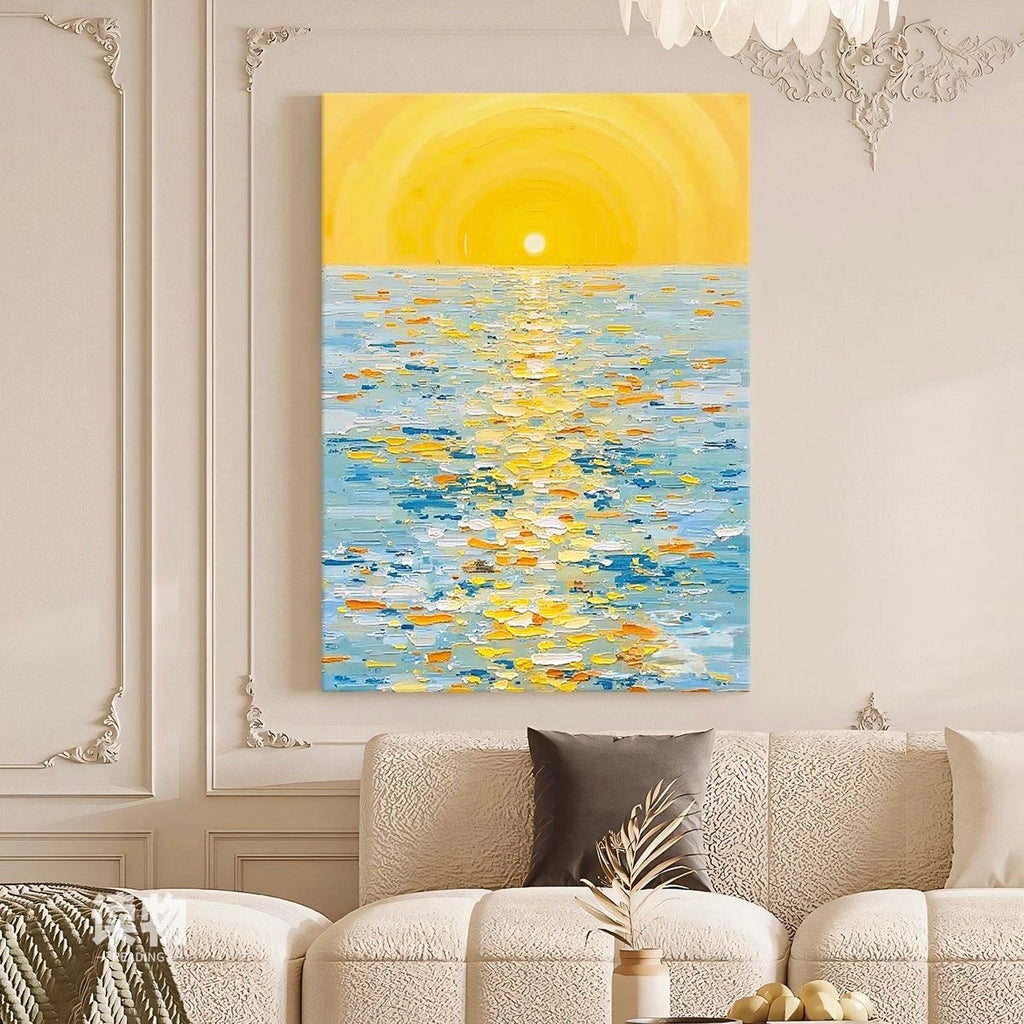The Glittering Sea — Hand Painted Original