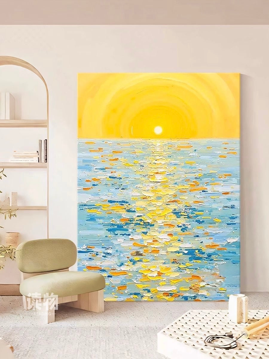 The Glittering Sea — Hand Painted Original