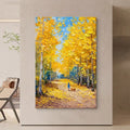 The Golden Walk — Hand Painted Original