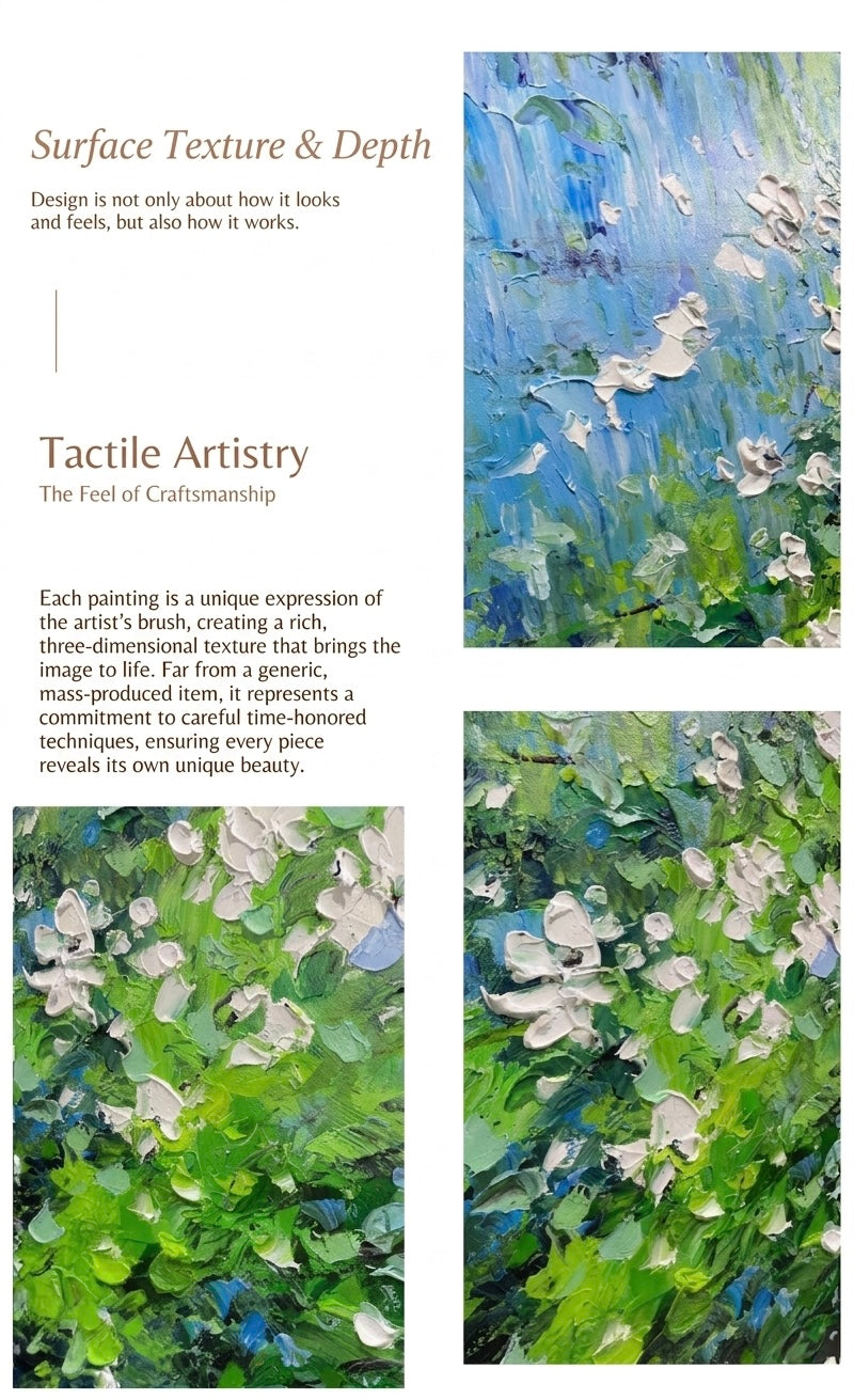 After Monet — Hand Painted Original