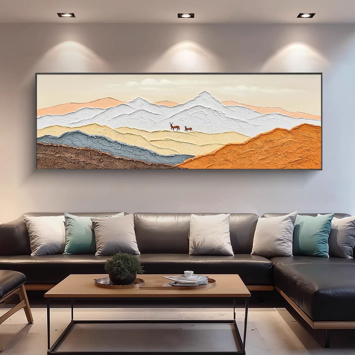 The Blessed Range — Hand Painted Original
