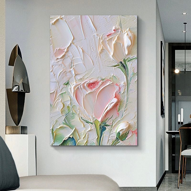 Prima Rosa — Hand Painted Original
