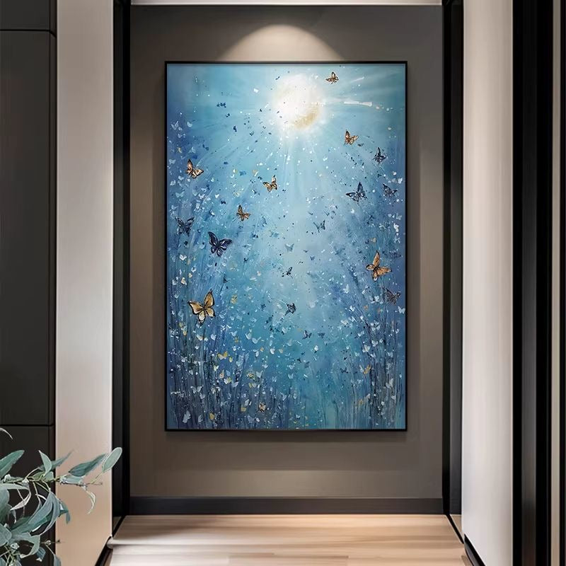 Where Butterflies Go — Hand Painted Original