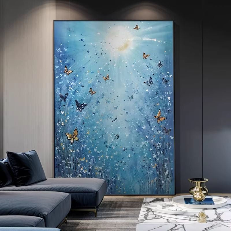 Where Butterflies Go — Hand Painted Original