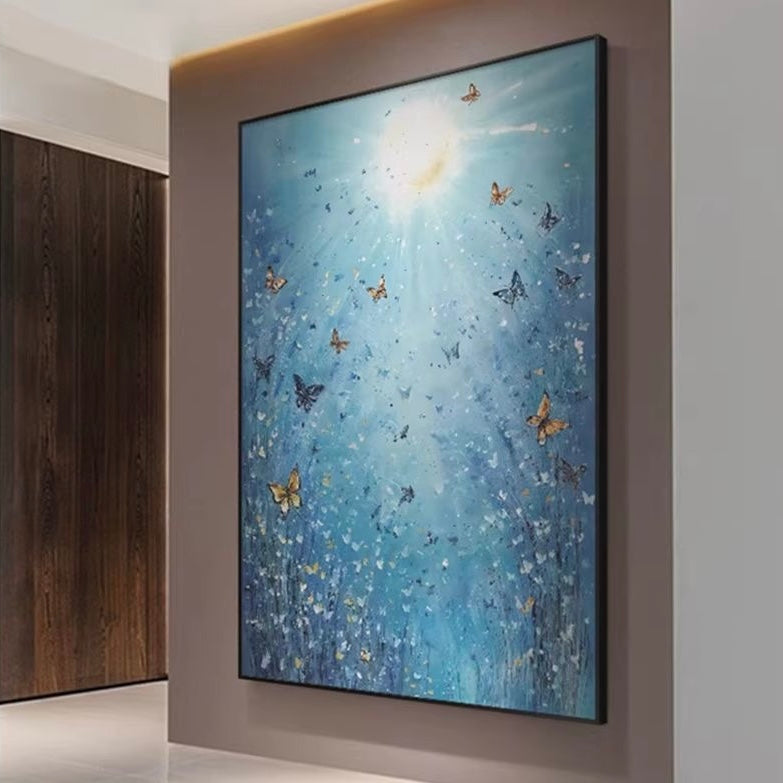 Where Butterflies Go — Hand Painted Original