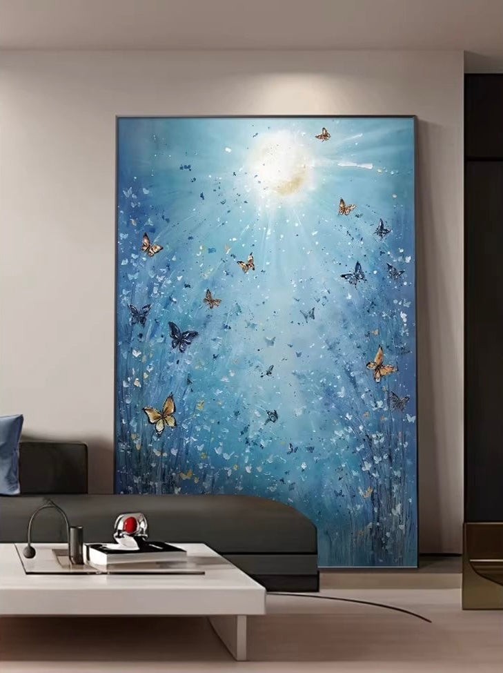 Where Butterflies Go — Hand Painted Original
