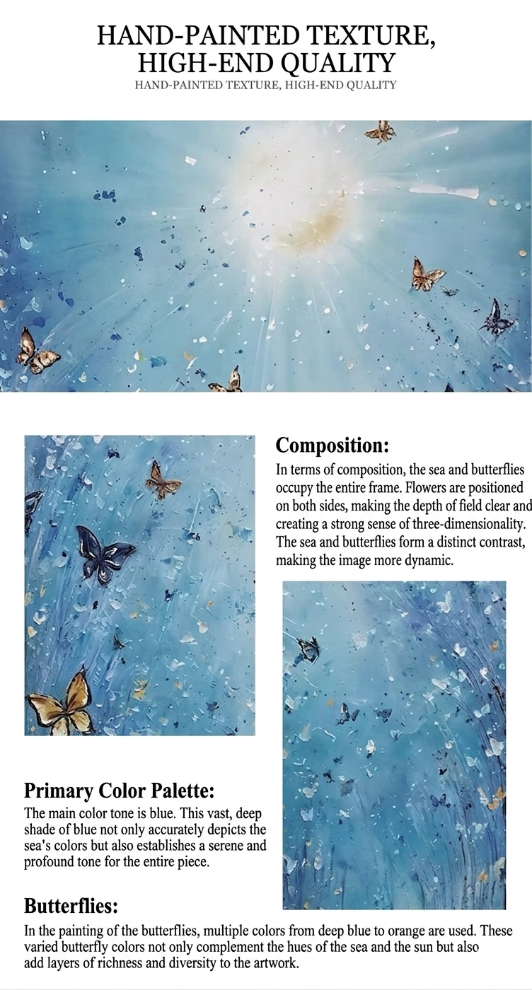 Where Butterflies Go — Hand Painted Original