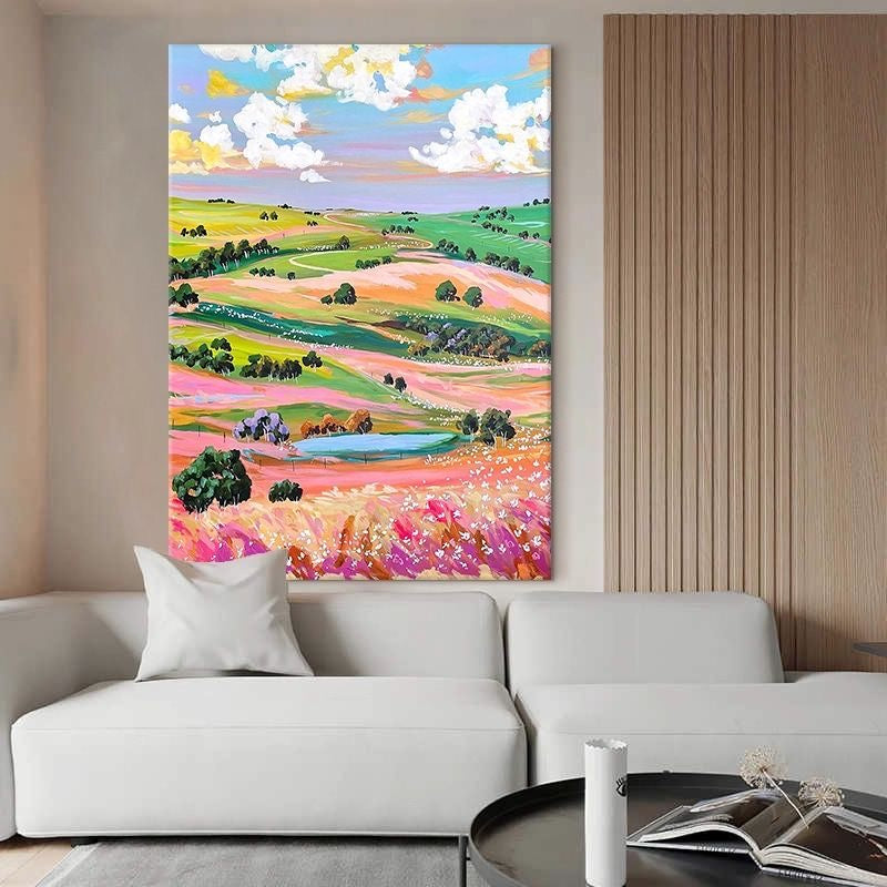 The Happy Valley — Hand Painted Original