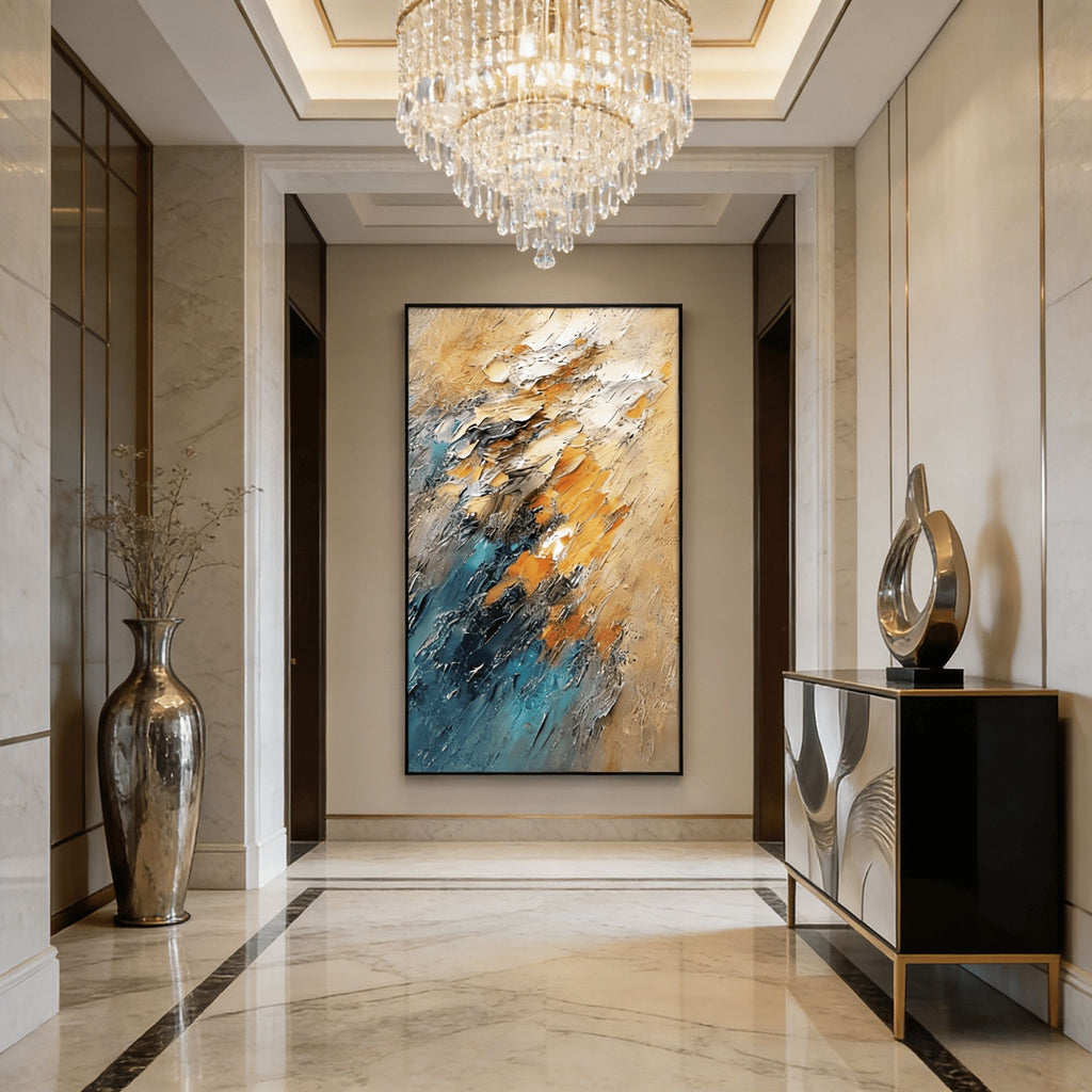 The Gilded Tempest — Hand Painted Original