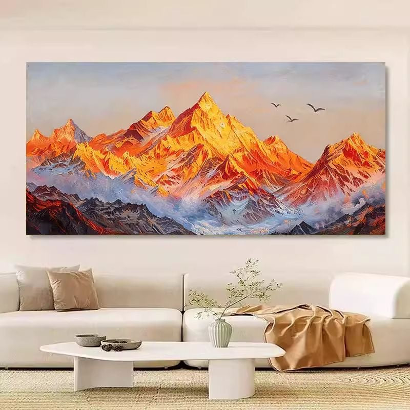 Alpenglow — Hand Painted Original