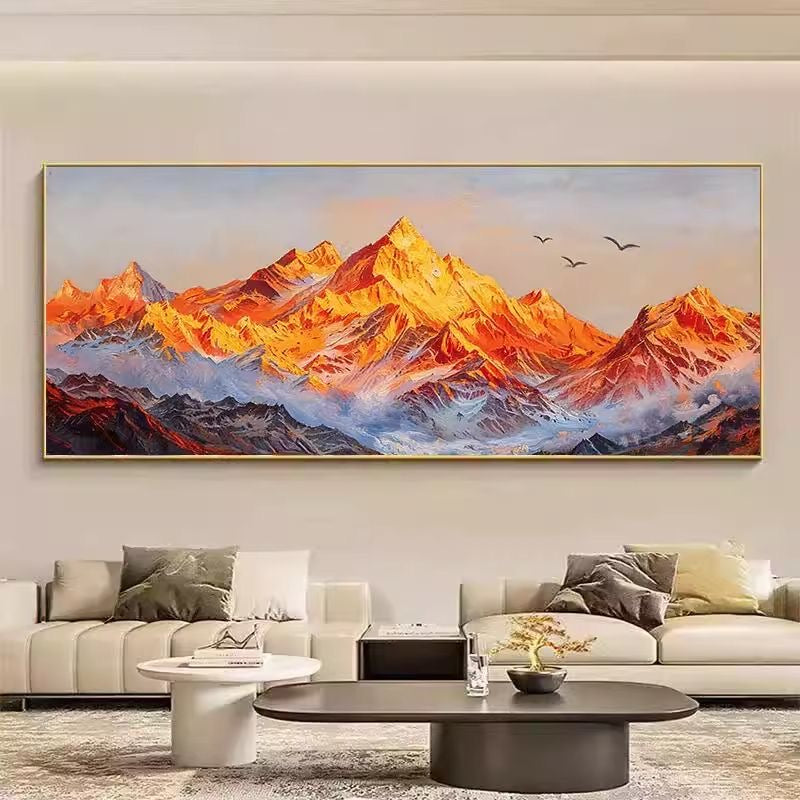 Alpenglow — Hand Painted Original