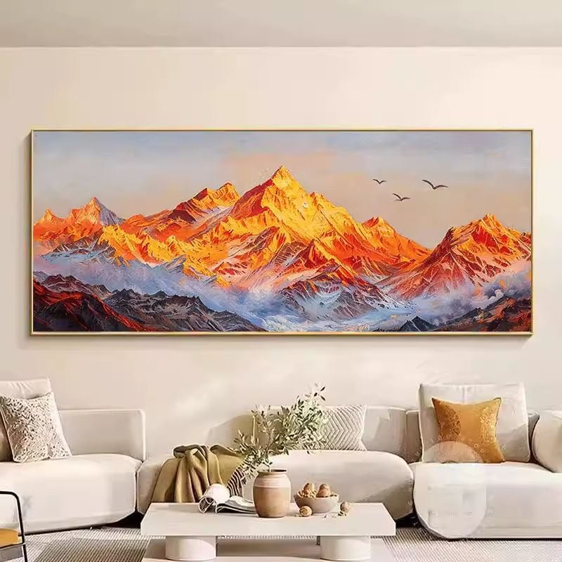 Alpenglow — Hand Painted Original