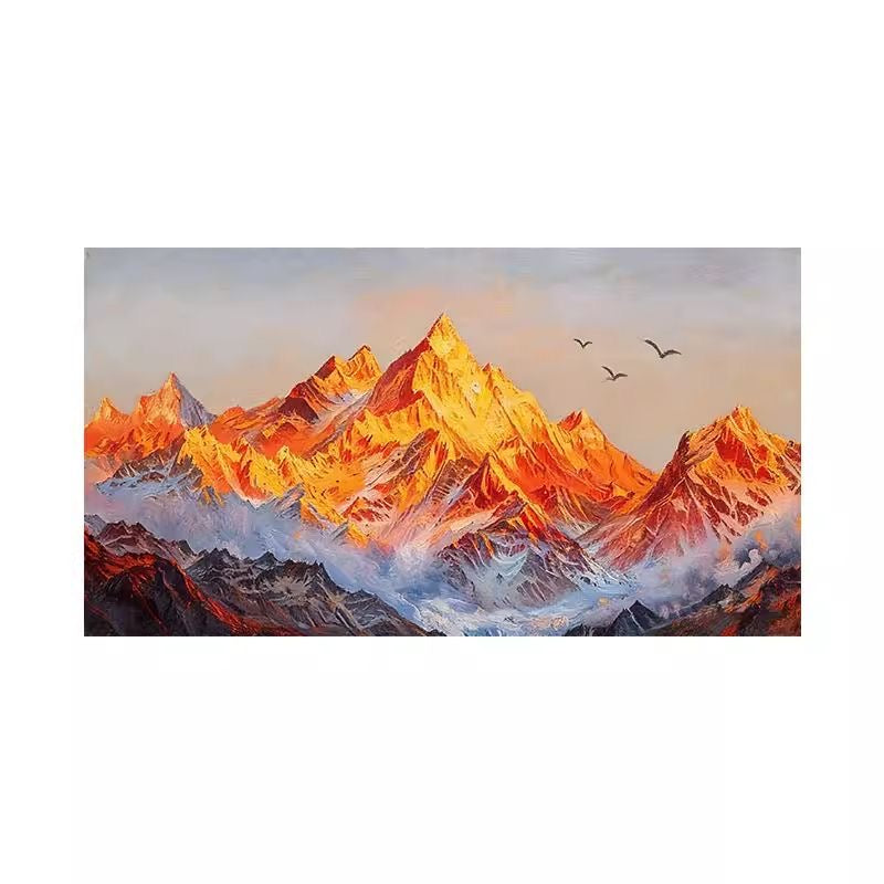 Alpenglow — Hand Painted Original