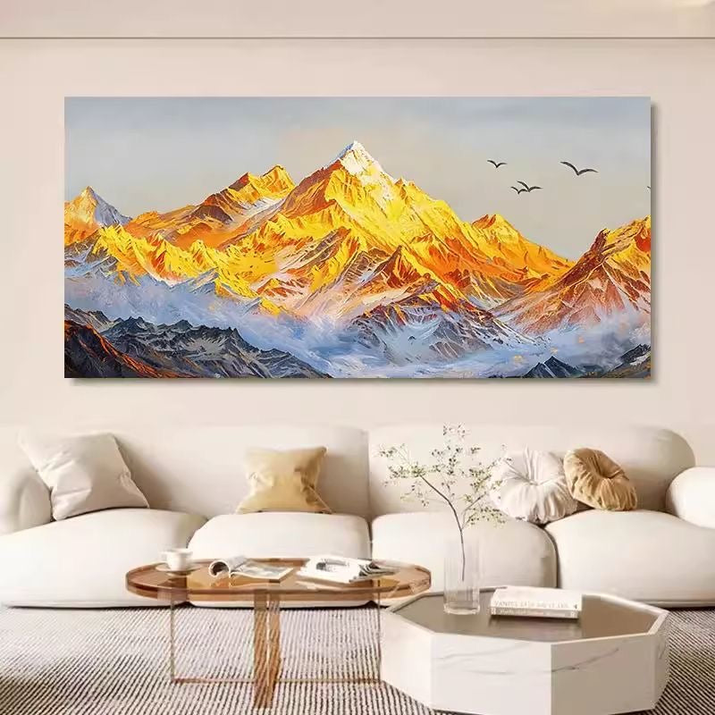 Alpenglow — Hand Painted Original