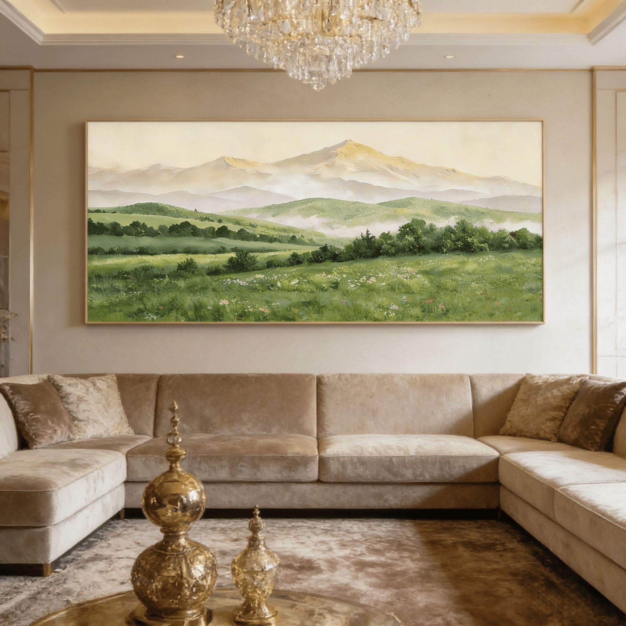 The Verdant Valley — Hand Painted Original