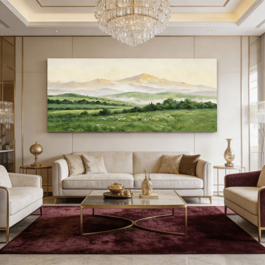 The Verdant Valley — Hand Painted Original