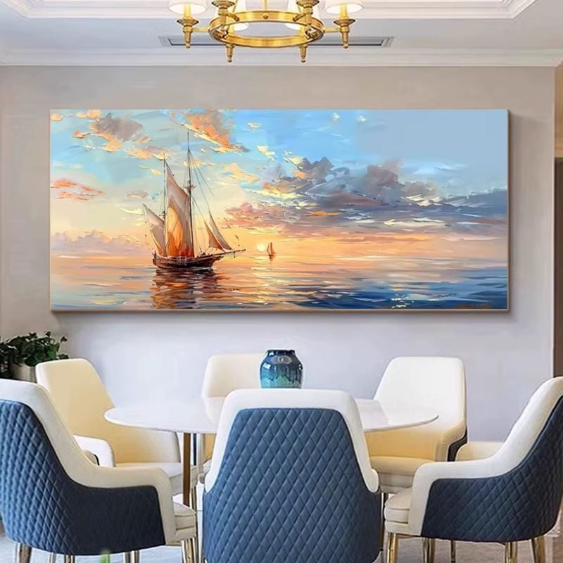 Full Sail — Hand Painted Original
