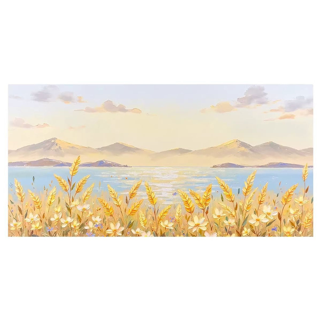 The Great Harvest by the Sea — Hand Painted Original