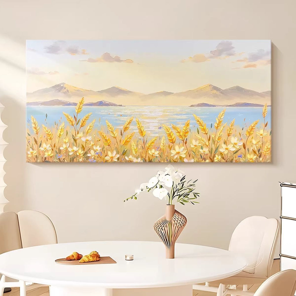 The Great Harvest by the Sea — Hand Painted Original