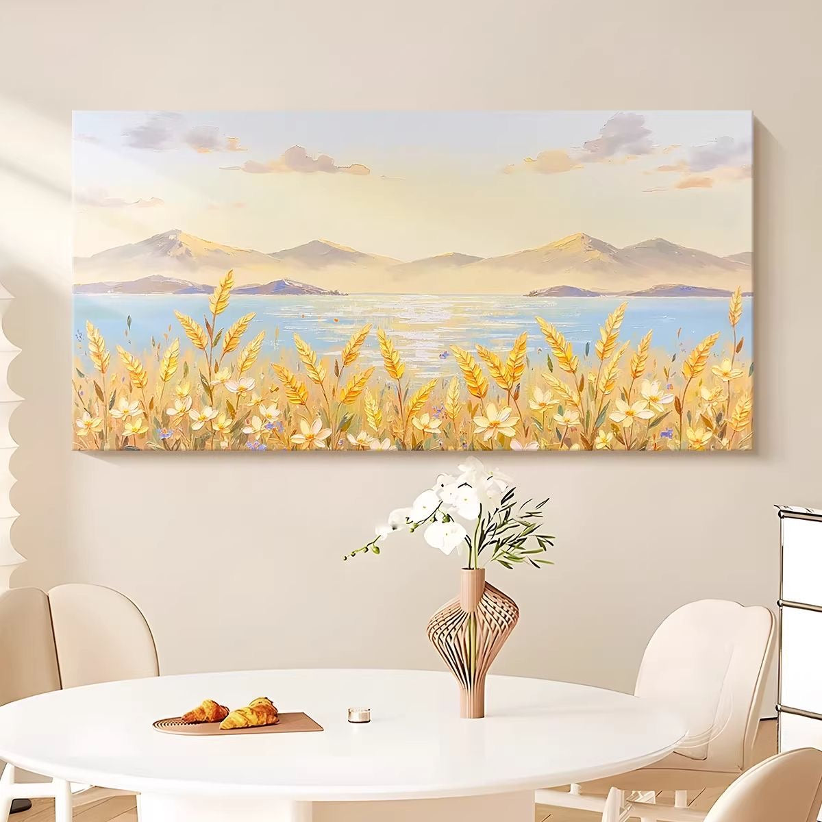 The Great Harvest by the Sea — Hand Painted Original
