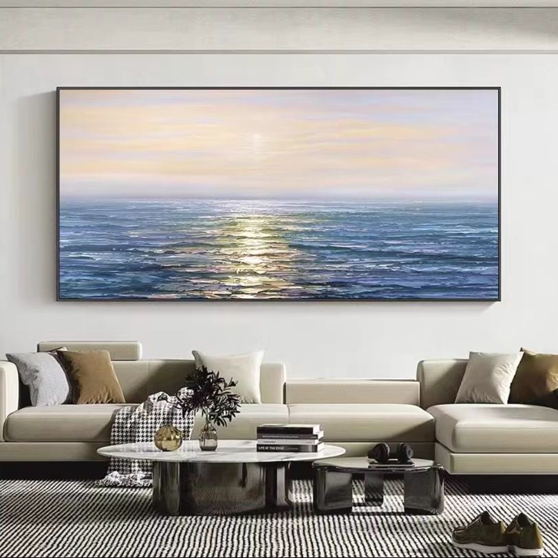 The Still Horizon — Hand Painted Original