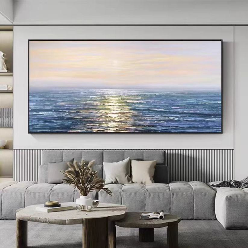 The Still Horizon — Hand Painted Original