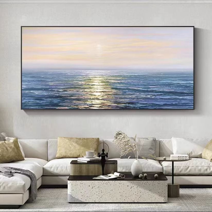 The Still Horizon — Hand Painted Original