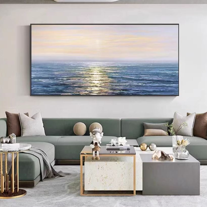 The Still Horizon — Hand Painted Original