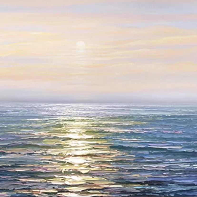 The Still Horizon — Hand Painted Original