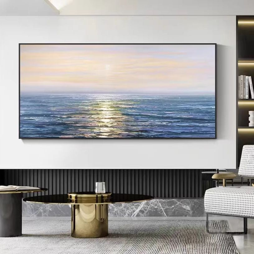 The Still Horizon — Hand Painted Original