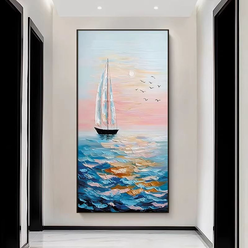 Setting Forth — Hand Painted Original